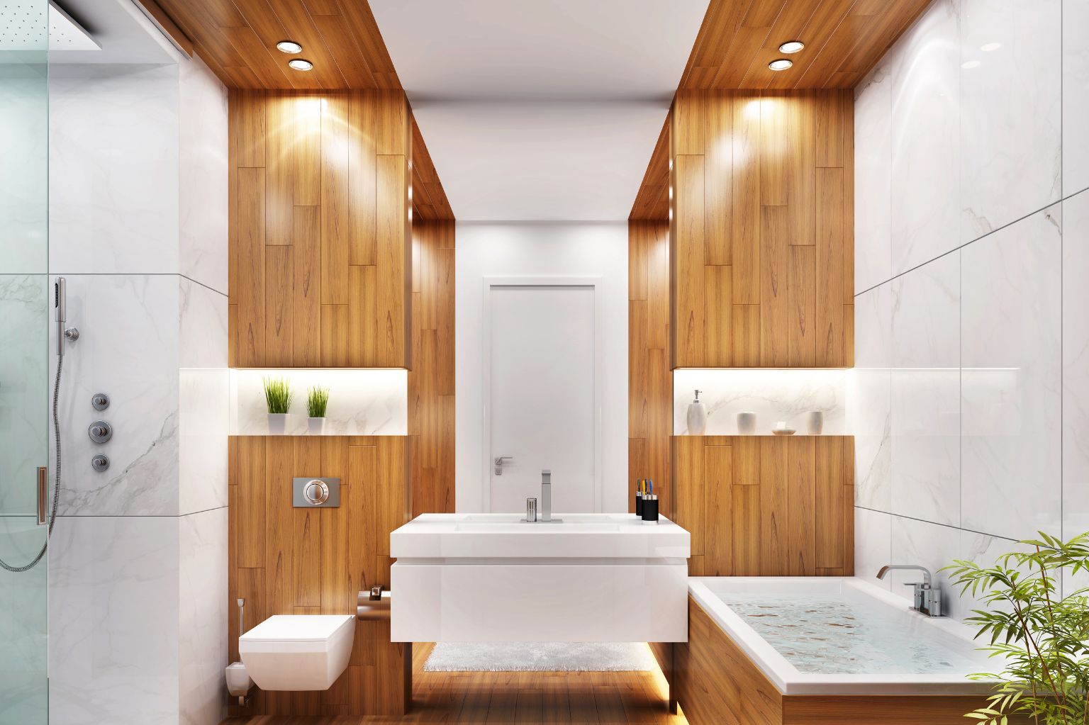 Modern Bathroom Before And After, renovation portfolio